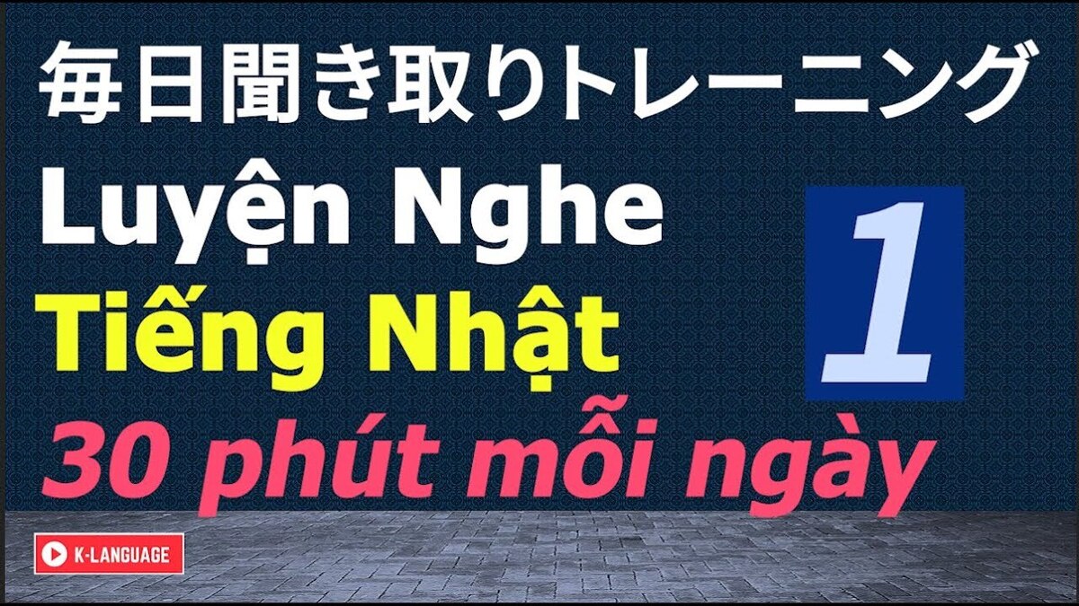 Bí quyết luyện nghe hiểu tiếng nhật cho jlpt 1