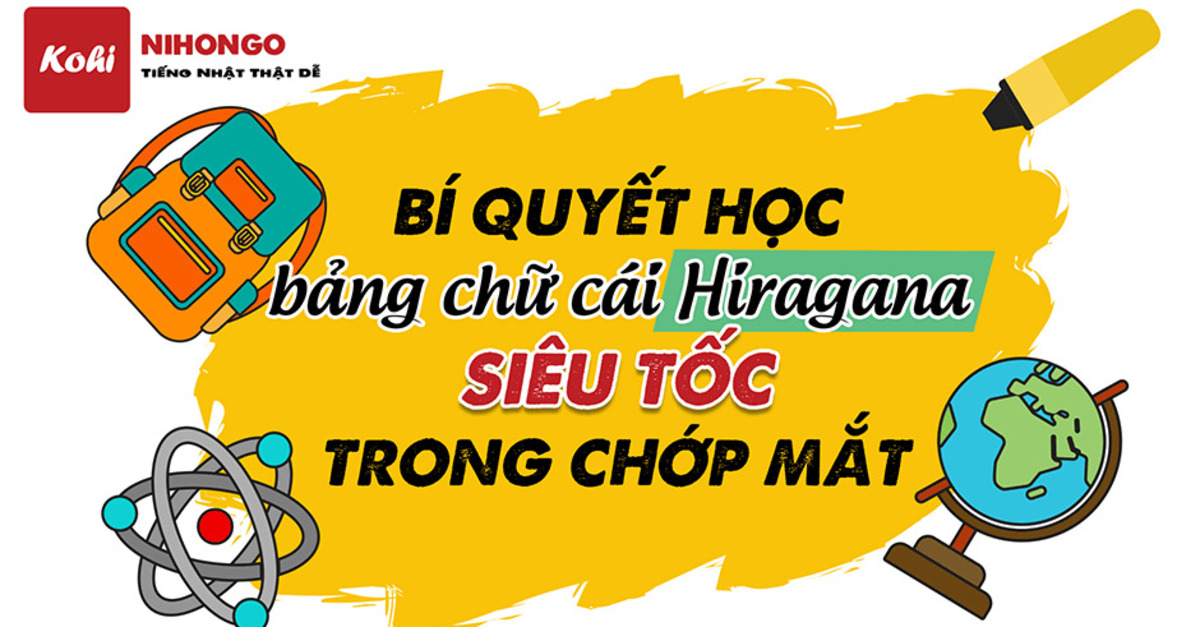 Luyện viết hiragana mẹo và bài tập thực hành 2