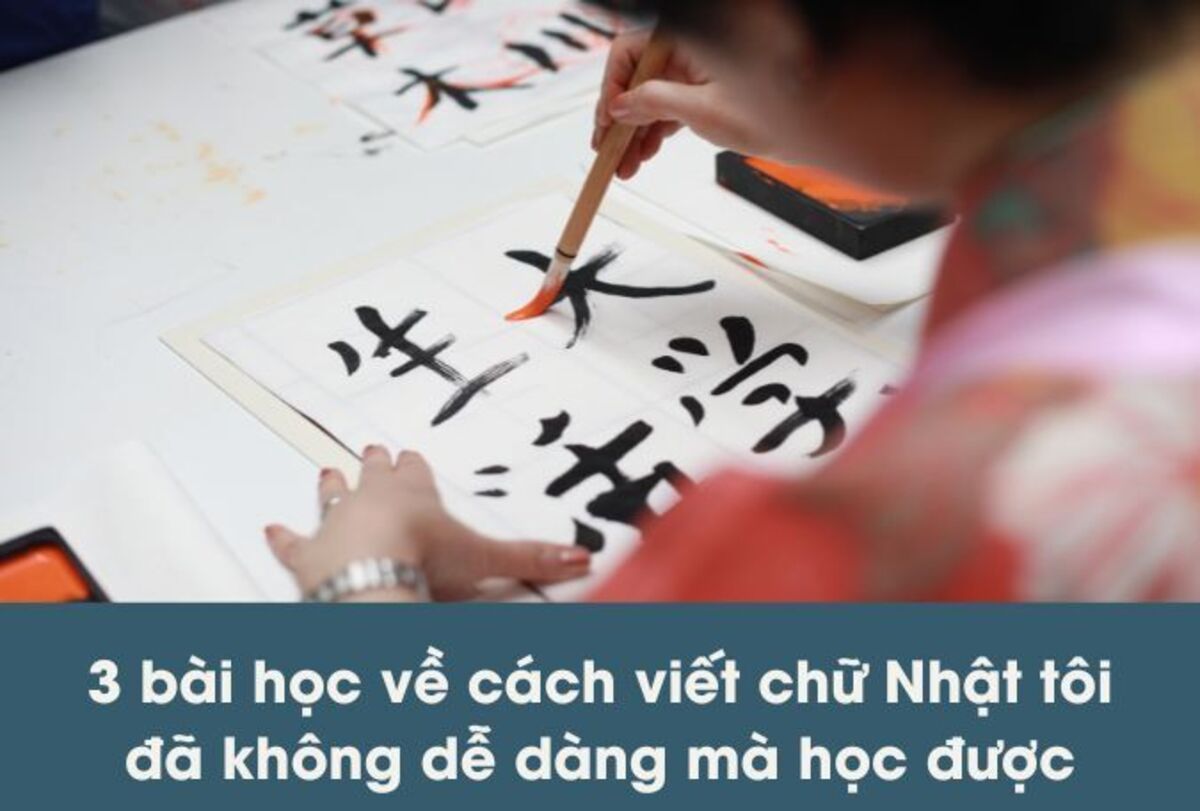 Luyện viết kanji đẹp và đúng chuẩn với những bí quyết này 3