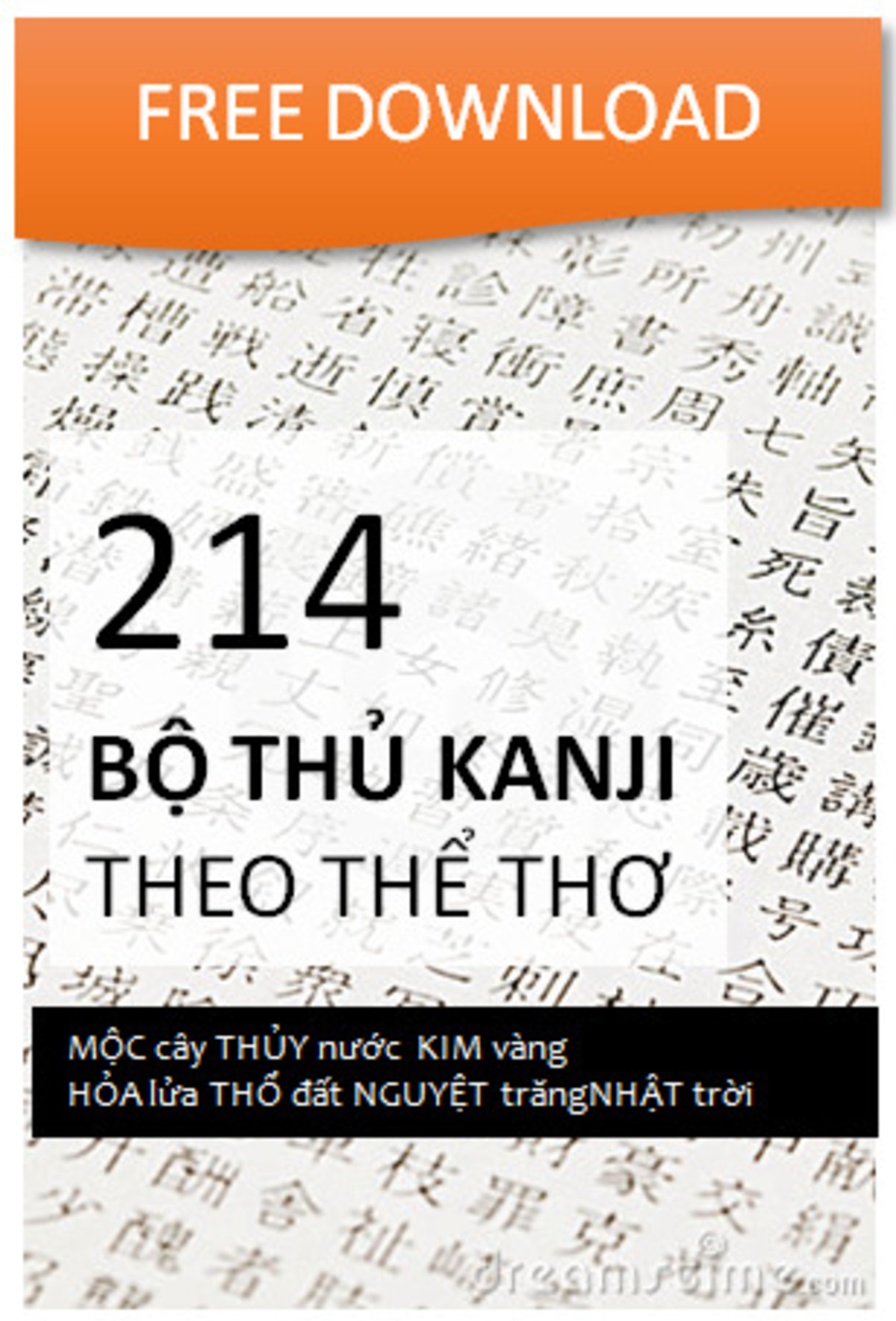 Tìm hiểu về các bộ thủ kanji thông dụng nhất 4